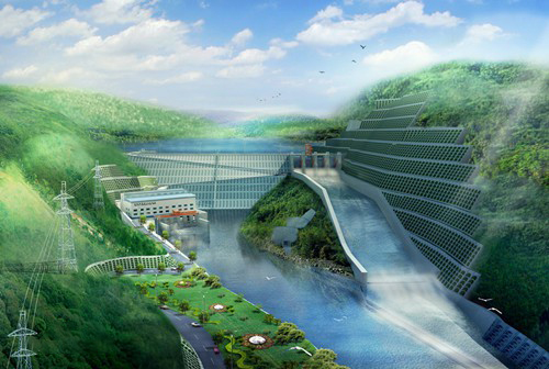 揭阳老挝南塔河1号水电站项目